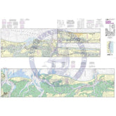 NOAA Nautical Chart 11489: Intracoastal Waterway St. Simons Sound to Tolmato River